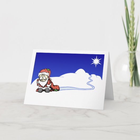 GEZOEM HO HO FEESTDAGEN KAART (Voorkant)