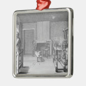 Gezoem voor weven metalen ornament (Links)