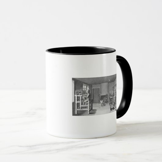 Gezoem voor weven mok (Voorkant rechts)