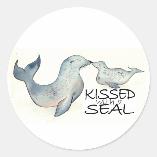 Gezoend met een Seal Stickers (Voorkant)