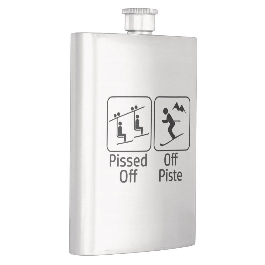 Gezogen van punste heupfles (Rechts)