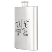 Gezogen van punste heupfles (Links)