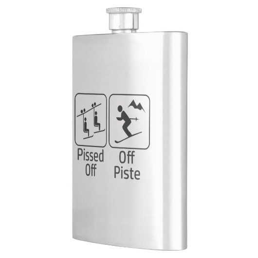 Gezogen van punste heupfles (Links)