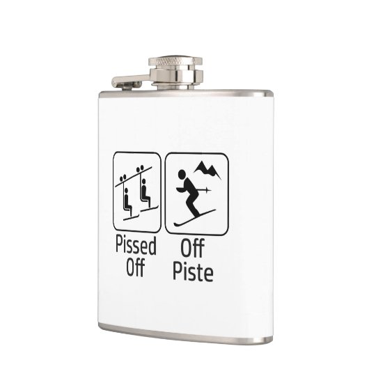 Gezogen van punste heupfles (Links)