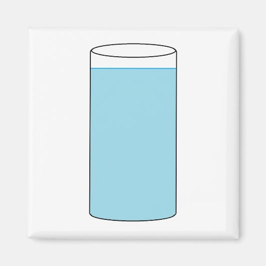 Gezond blijven met water: magneet (Voorkant)