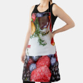 Gezond dieet - "EET ALLEEN BIOLOGISCH VOEDSEL!" Schort (Insitu)