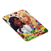 Gezond eten Flexibele Magneet (Rechterzijde)