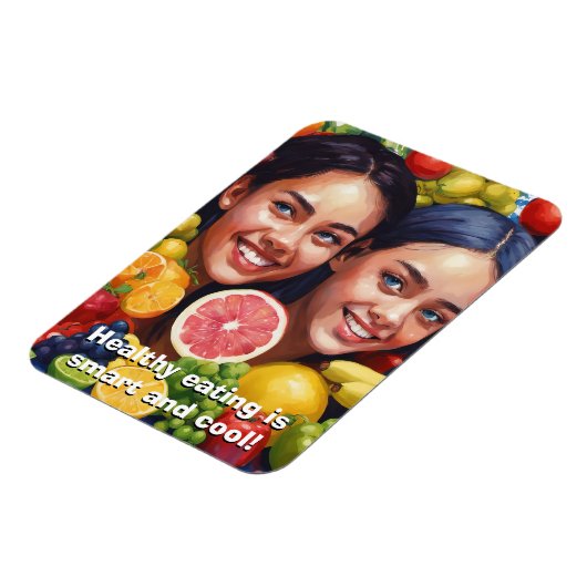 Gezond eten Flexibele Magneet (Linkerzijde)