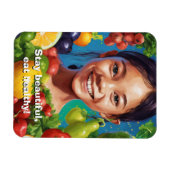 Gezond eten magneet (Horizontaal)