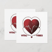 Gezond leven kaart (Voorkant / Achterkant)