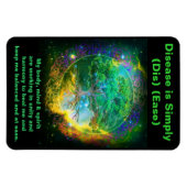 Gezond lichaam Inspirerend Magneet (Horizontaal)