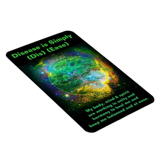 Gezond lichaam Inspirerend Magneet (Rechterzijde)