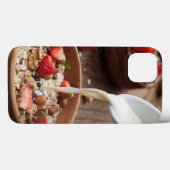 Gezond ontbijt Case-Mate iPhone case (Achterkant (horizontaal))