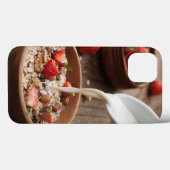 Gezond ontbijt Case-Mate iPhone case (Achterkant (horizontaal))