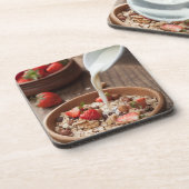 Gezond ontbijt drankjes onderzetter (Linkerzijde)