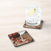 Gezond ontbijt drankjes onderzetter (Rechterzijde)