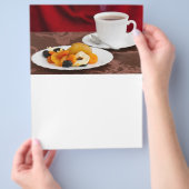 Gezond ontbijt flyer (Hand)