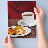Gezond ontbijt flyer (Hand)
