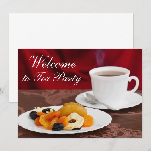 Gezond ontbijt kaart (Voorkant / Achterkant)