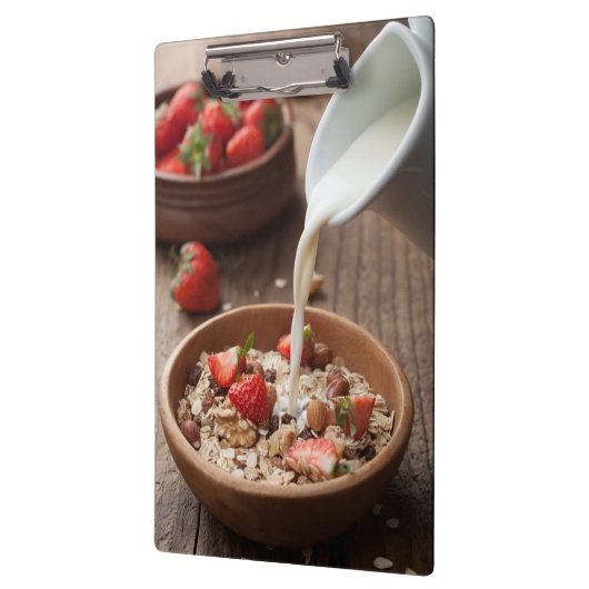 Gezond ontbijt klembord (Links)