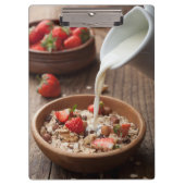 Gezond ontbijt klembord (Voorkant)