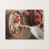 Gezond ontbijt legpuzzel (Horizontaal)