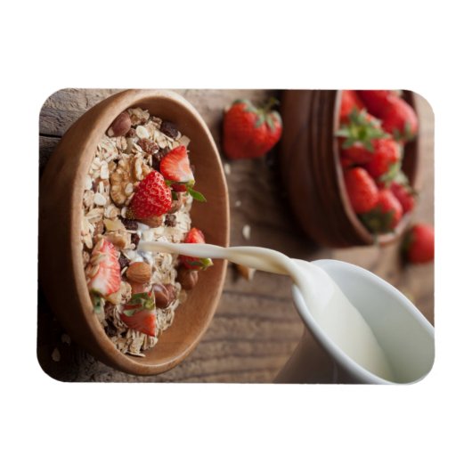 Gezond ontbijt magneet (Horizontaal)