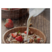 Gezond ontbijt snijplank (Voorkant)