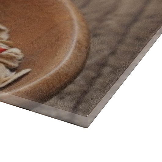 Gezond ontbijt snijplank (Hoek)