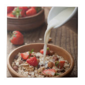 Gezond ontbijt tegeltje (Voorkant)