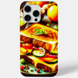 Gezond ontmoet toegeeflijk: een gegrilde kaas geno iPhone 15 pro max hoesje