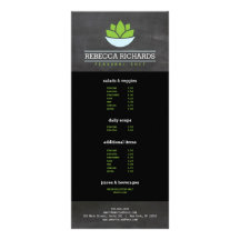Gezond Salade Groenten Catering Menu Chalkboard