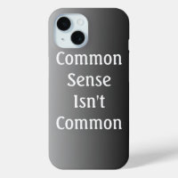 Gezond verstand is geen gewone iPhone 6-Hoesje