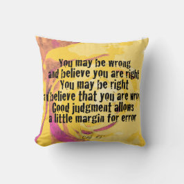 gezond verstand kussen