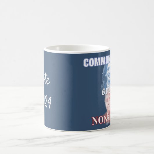 Gezond verstand over onzin 2024 koffiemok (Center)