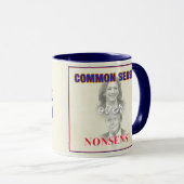 Gezond verstand over onzin 2024 mok (Voorkant rechts)