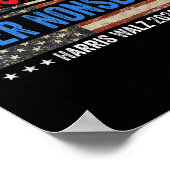 Gezond verstand over onzin Harris Waltz Democraat  Poster (Hoek)