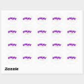 gezond verstand ronde sticker (Vel)