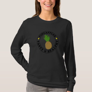 Gezond Voedsel Lekkere Ananas Exotische Vruchten T-shirt
