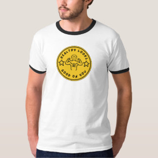 Gezond ziet er goed uit | Spier Man grafisch T-shi T-shirt