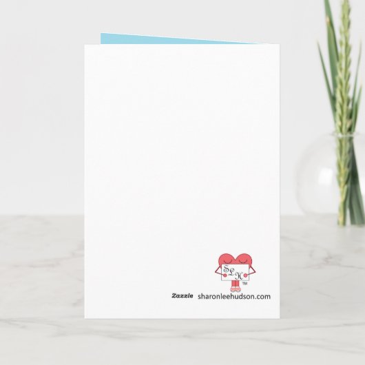 Gezond zijn: Blank Kaart (Achterkant)