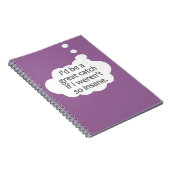 Gezonde aangepaste kleuren notitieboek (Rechterzijde)