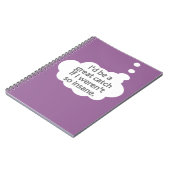 Gezonde aangepaste kleuren notitieboek (Linkerzijde)