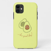 Gezonde avocado telefoonhoesje Case-Mate iPhone case (Achterkant)