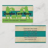 Gezonde Boerderij Honey Visitekaartje (Voorkant / Achterkant)