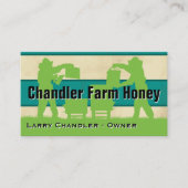 Gezonde Boerderij Honey Visitekaartje (Voorkant)