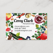 Gezonde Chef Nutritionist Modern Veggies Kortingskaartje (Achterkant)