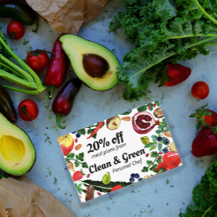 Gezonde Chef Nutritionist Modern Veggies Kortingskaartje