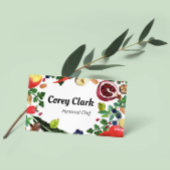 Gezonde Chef Nutritionist Modern Veggies Visitekaartje