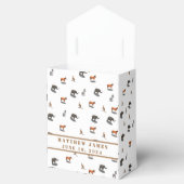 Gezonde dieren die als Baby shower worden beschouw Bedankdoosjes (Geopend)